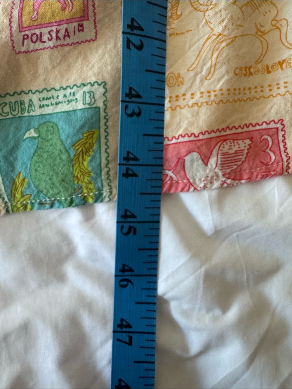 Womens Whimsical stamp Light Pink Print maxi Sundress - Picture 5 of 10